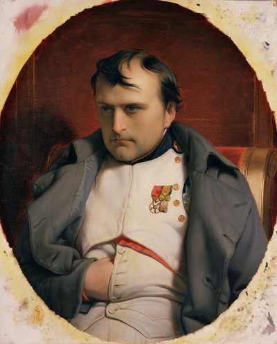 Napoleon (1769-1821) in Fontainebleau, 1846 von Hippolyte Delaroche